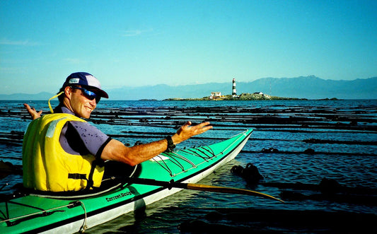 Kayaking to Race Rocks