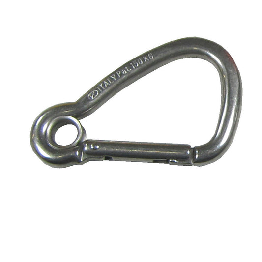 North Water - Fixed Eye Keyhole Carabiners
