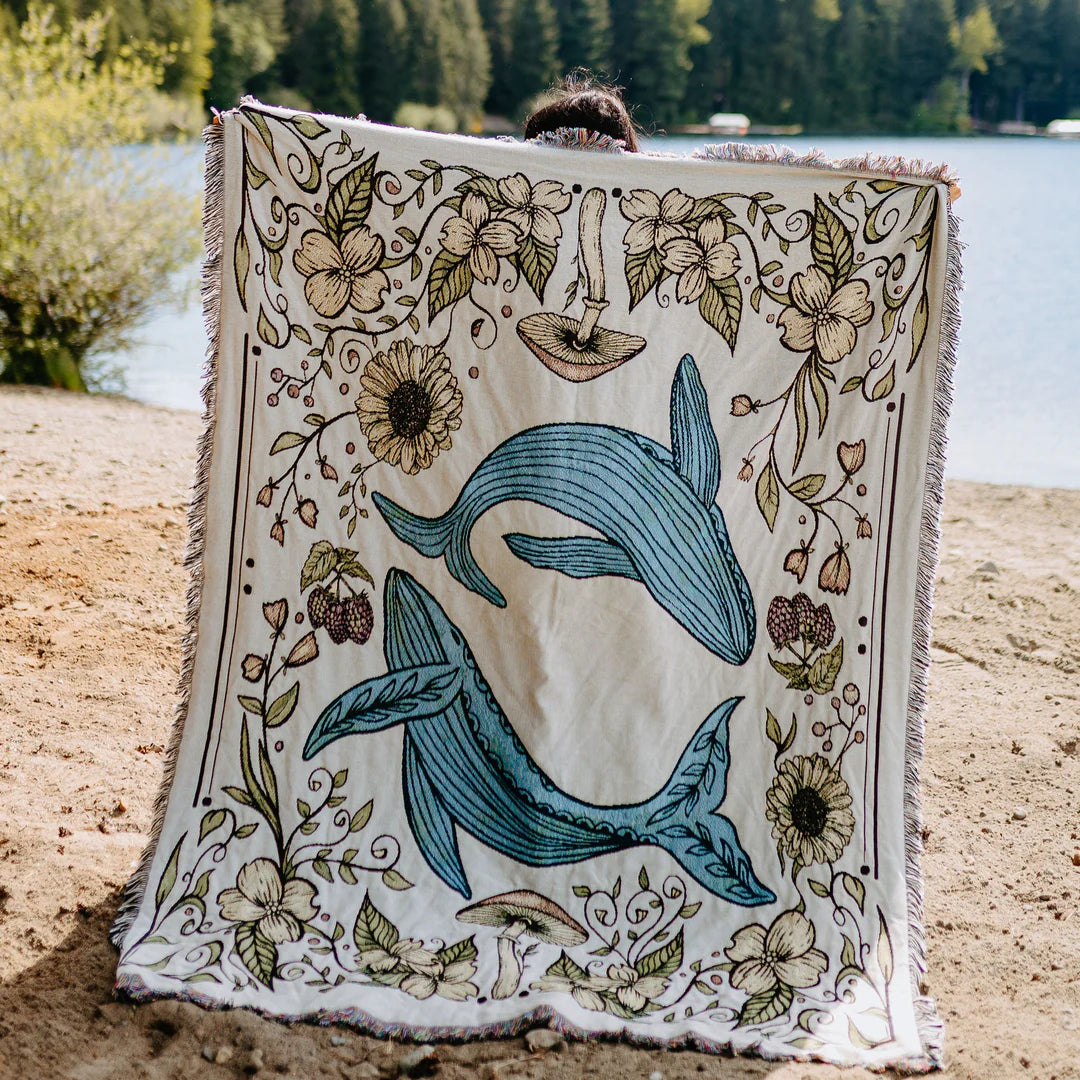 West Coast Karma- Woven Blanket