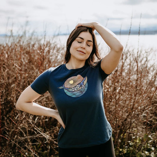 West Coast Karma - Humpback Sunrise Relaxed Tee