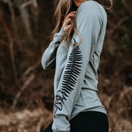 West Coast Karma - Mushroom Fern Long Sleeve