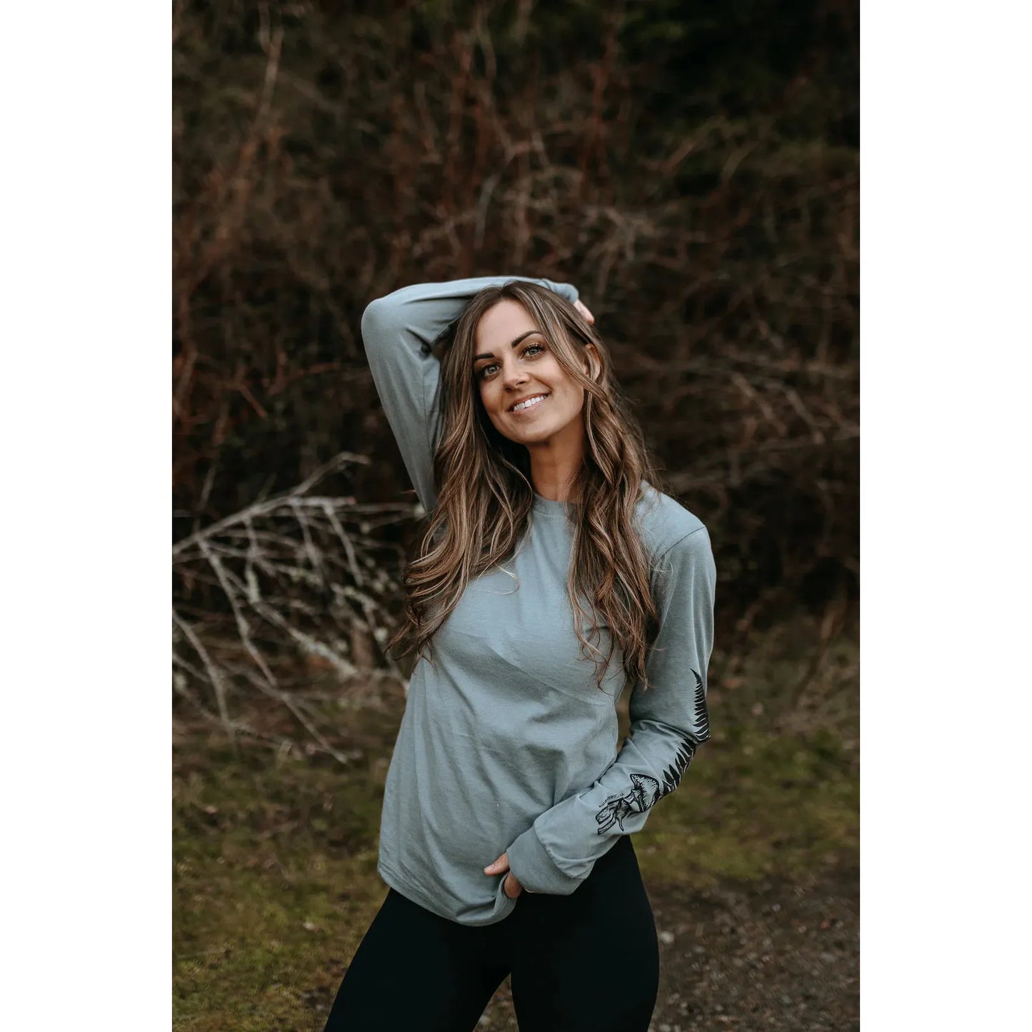 West Coast Karma - Mushroom Fern Long Sleeve