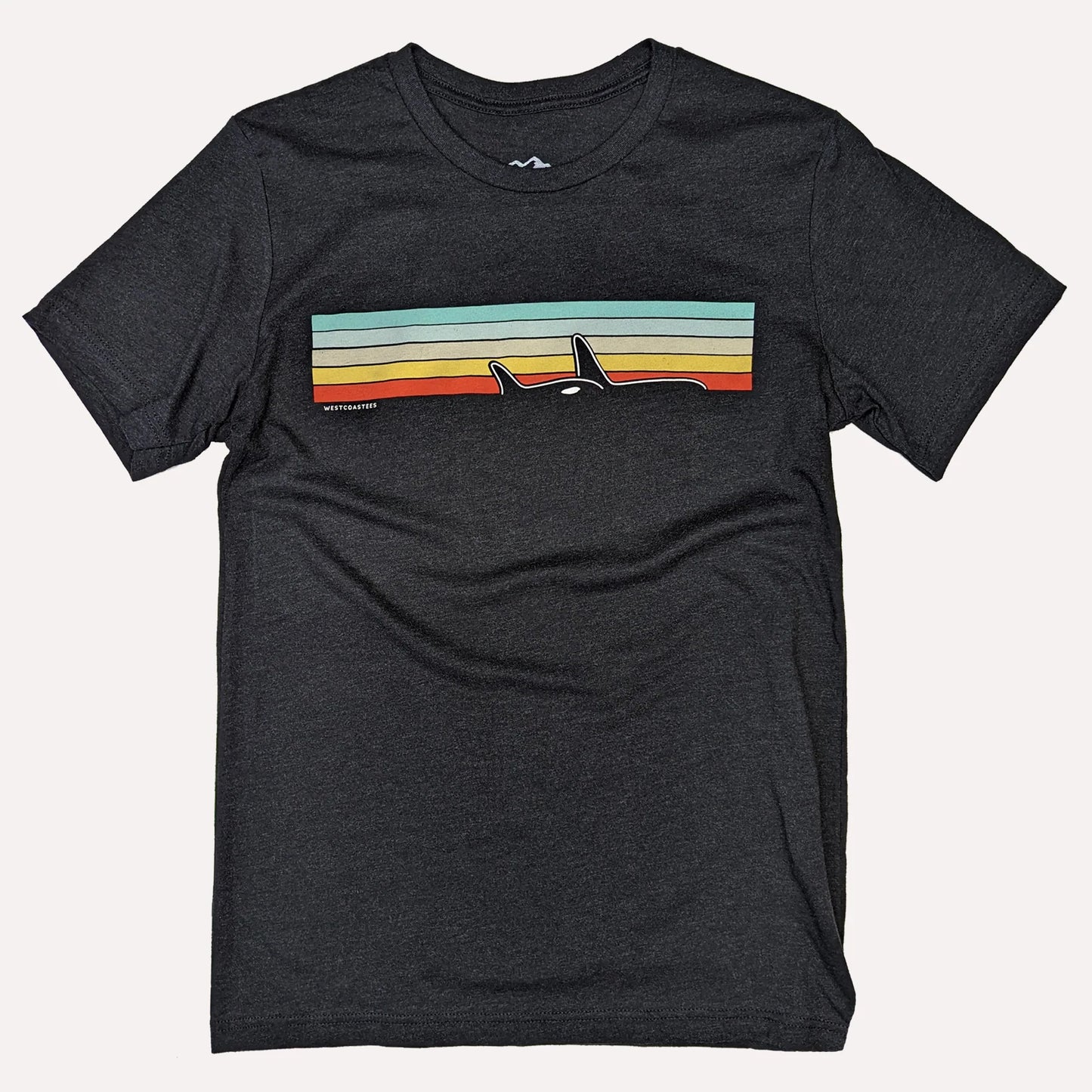 Westcoastees - Adult Unisex Retro Orca T-Shirt