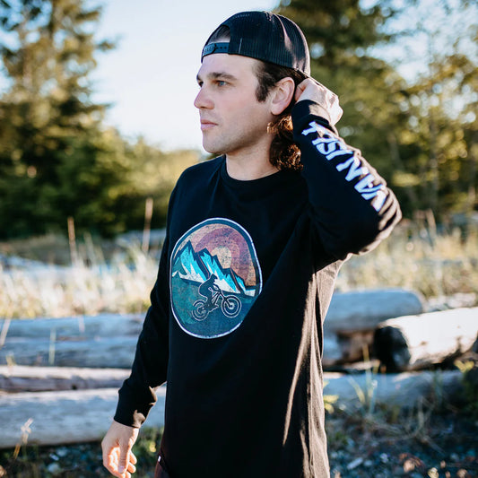 West Coast Karma - Retro Mountain Bike Long Sleeve