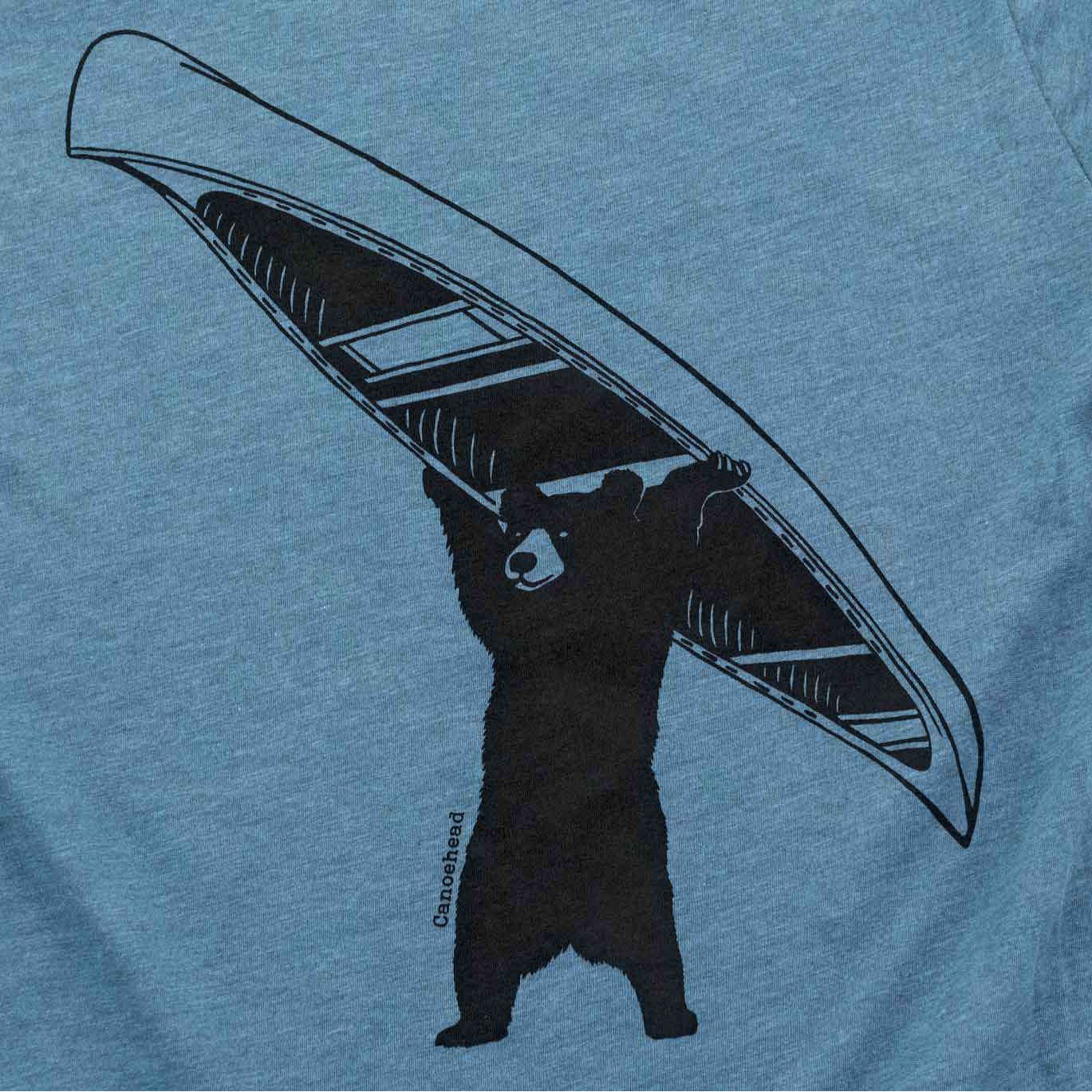 Westcoastees - Adult Unisex Canoehead Graphic Tee