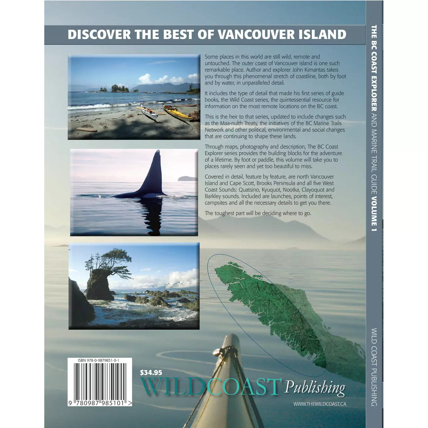 The BC Coast Explorer Vol 1 and Marine Trail Guide