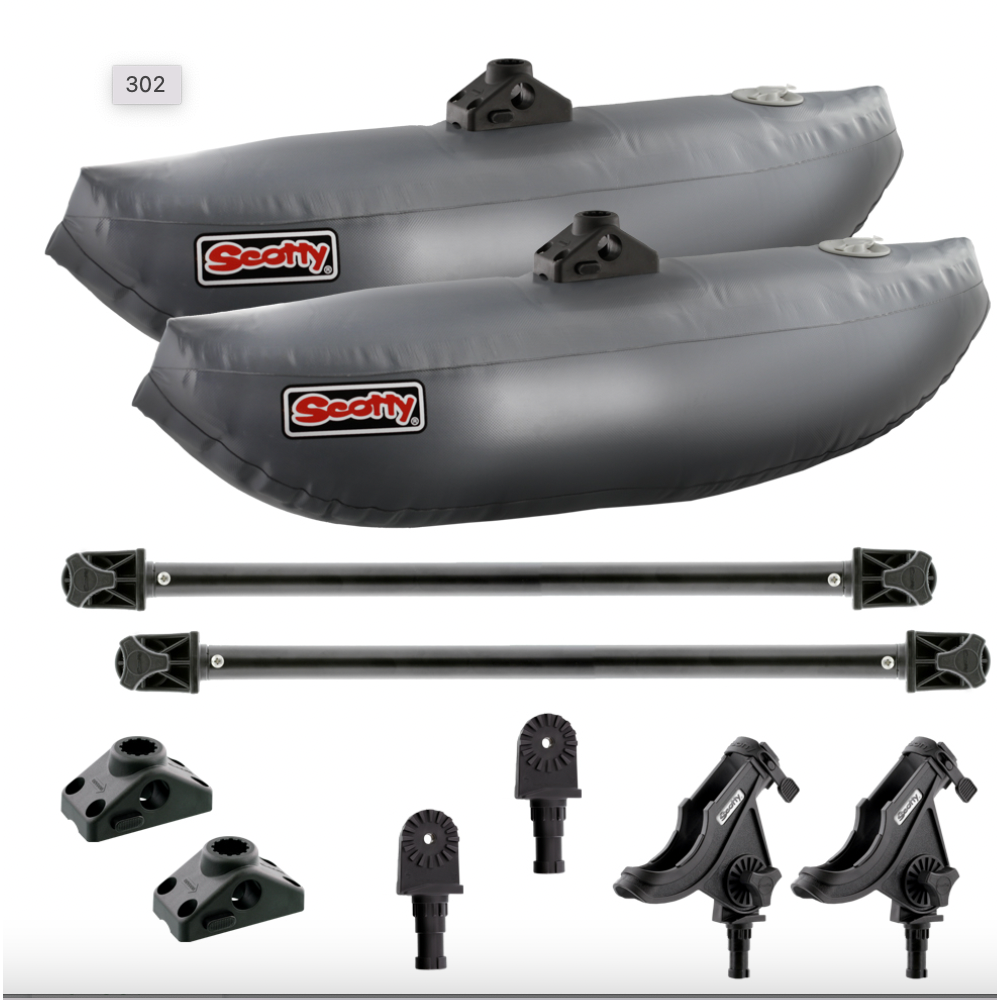 Scotty Kayak Stabilizer Kit 302