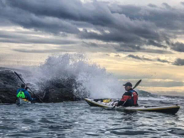 Rough Water Sea Kayaking - A Great Challenge