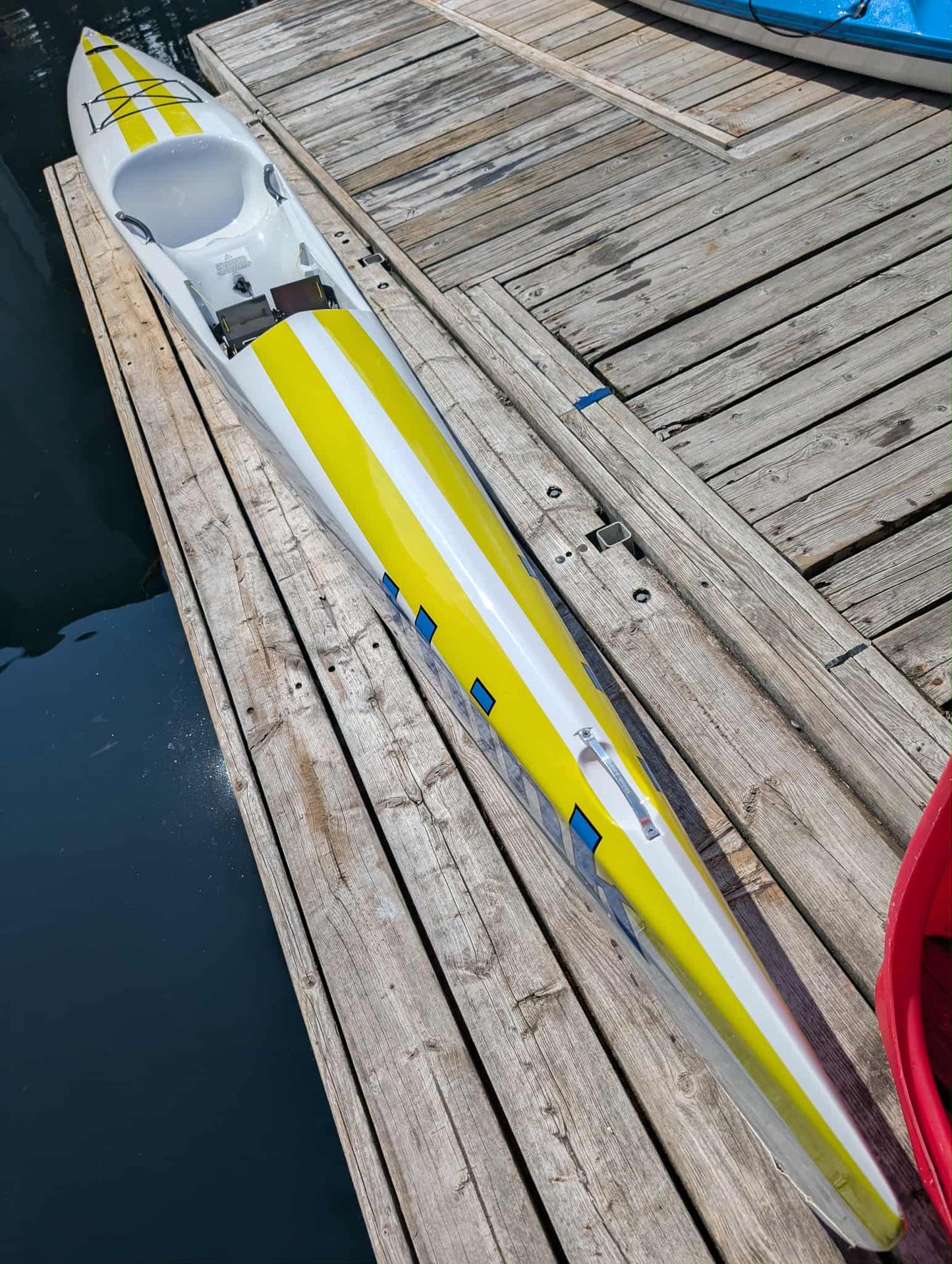 Used Surf Ski - Think Eze + Paddle