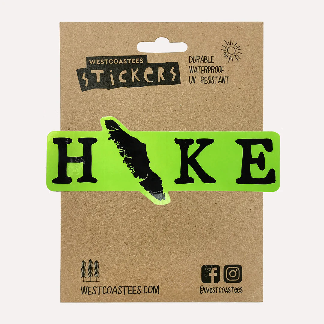 Westcoastees - HIKE Sticker