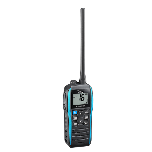 ICOM IC-M25 Evo Handheld marine band transceiver VHF Radio