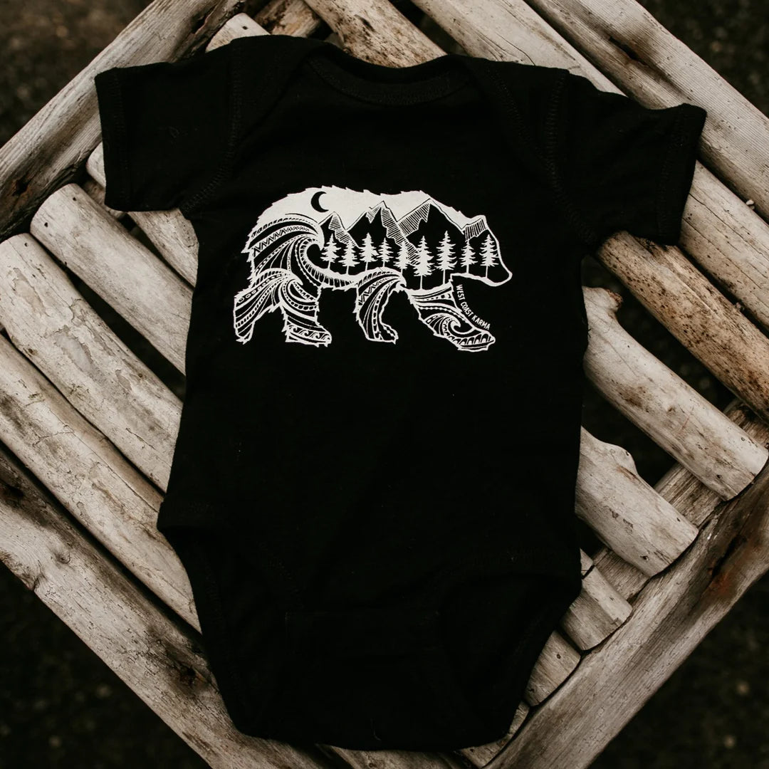 West Coast Karma - Baby Bear Onesie