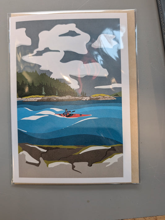 Woodford_illustrate - Enjoying the ride - Gift Card 7x5