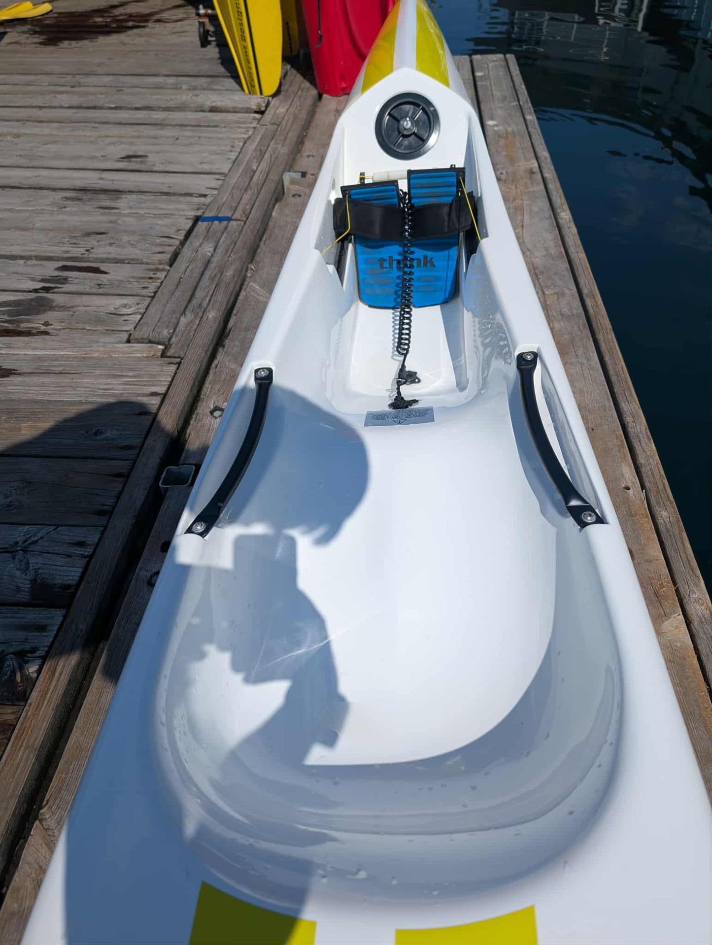 Used Surf Ski - Think Eze + Paddle
