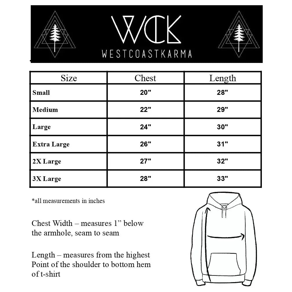 West Coast Karma - Van Isle Zip Hoodie