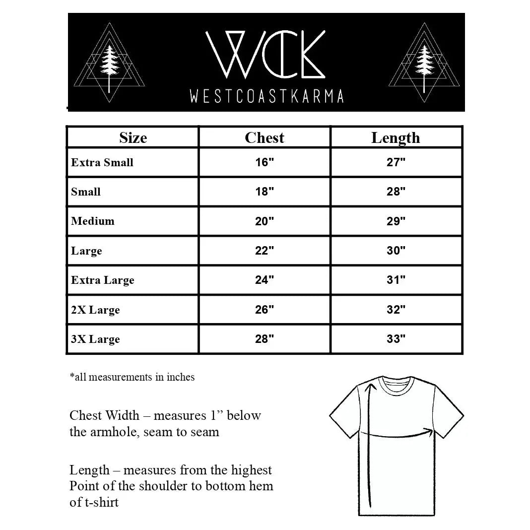 West Coast Karma - Retro Mountain Bike Long Sleeve