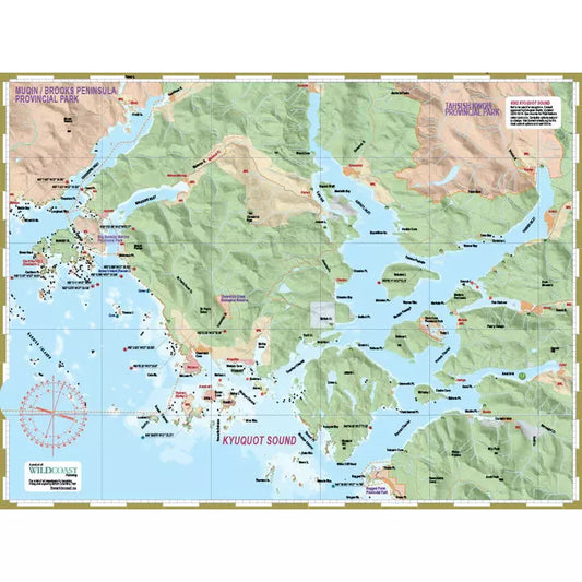 Map sheet Kyuquot Sound #202
