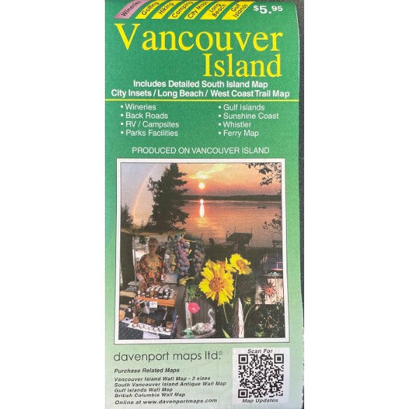 Davenport Maps Vancouver Island Pocket Map